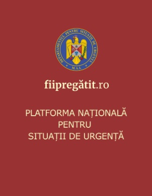 Link accesează platforma Fii Pregătit – informații oficiale pentru situații de urgență.