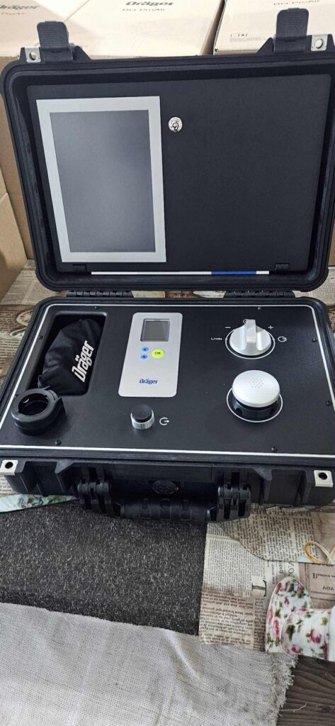 Interior cutie aparat de protecție a respirației Dräger BG Pro AIR